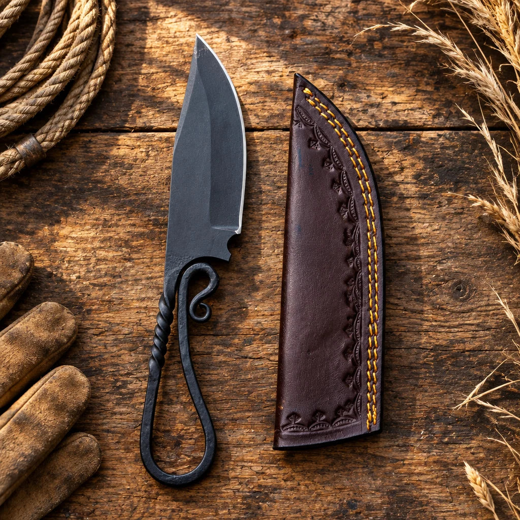 Twisted Trail Marshal — Handmade 1095 High Carbon Knife