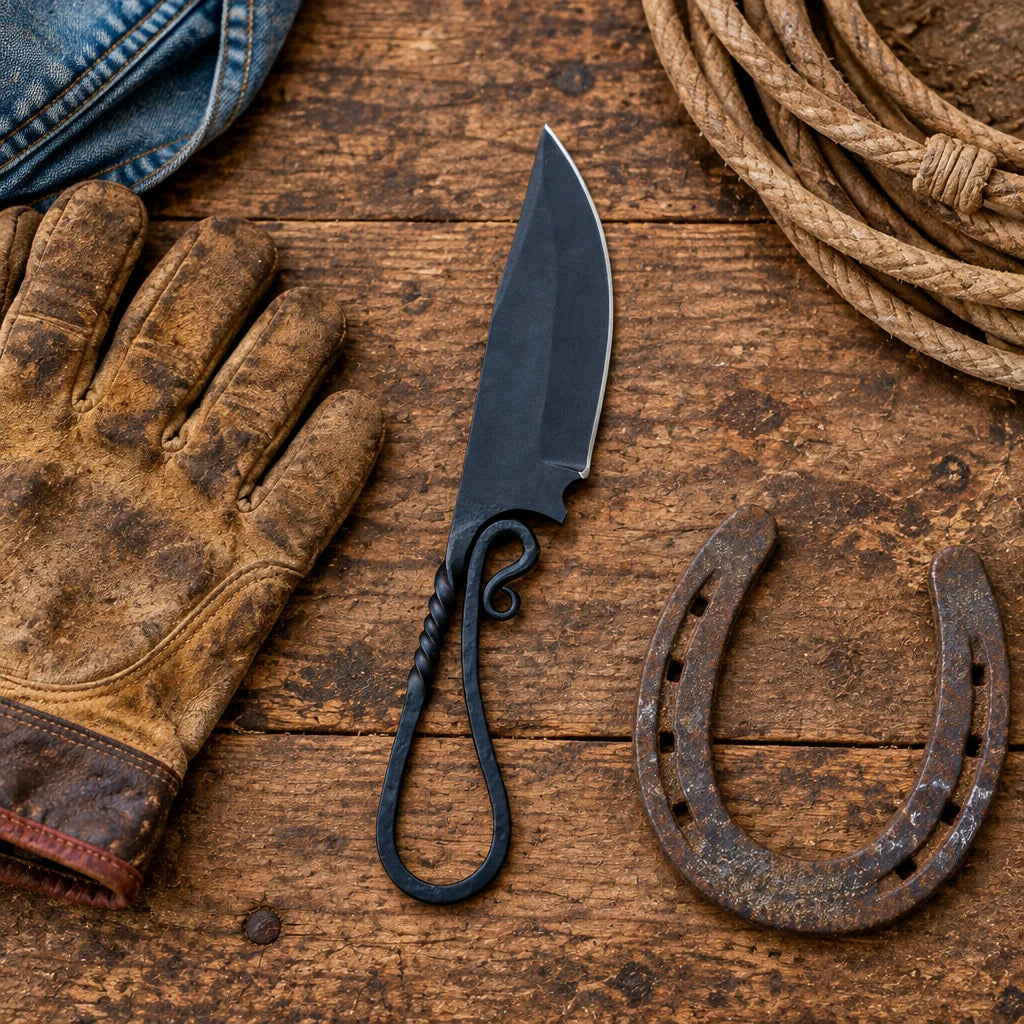 Twisted Trail Marshal — Handmade 1095 High Carbon Knife