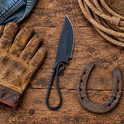 Twisted Trail Marshal — Handmade 1095 High Carbon Knife