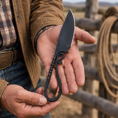 Twisted Trail Marshal — Handmade 1095 High Carbon Knife