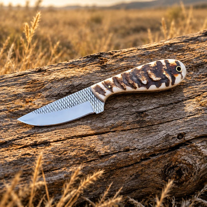 Blackhorn Wrangler — Handmade Farrier Rasp Knife
