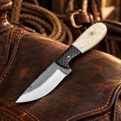 Black Mesa Outlaw — Handmade Farrier Rasp Knife